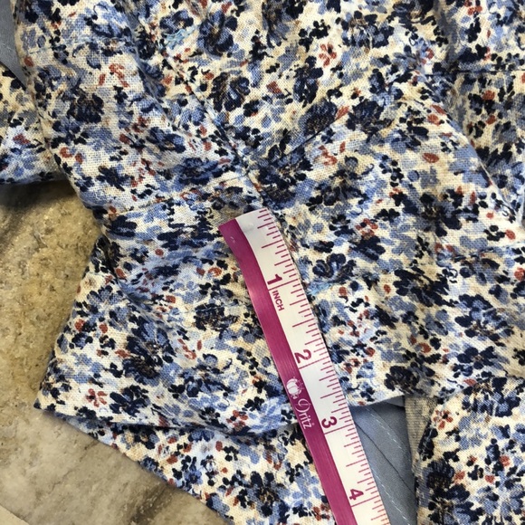 Abercrombie & Fitch floral top and shorts Top: XS Bottom: Small - Picture 13 of 13